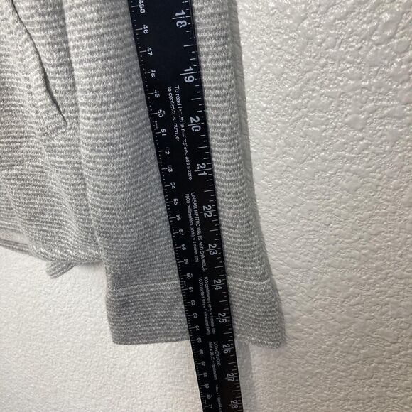 Slvdr Jacket Mens Medium Gray Shirt Jacket Shacket Zip Chest Pocket Lined Snaps - Picture 10 of 16